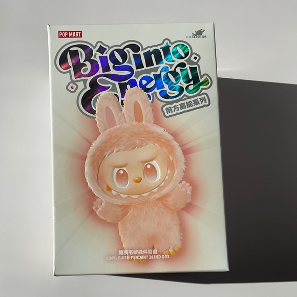 Pop Mart LABUBU Big Into Energy - Happiness (Sealed Box) NEW - Picture 2 of 5
